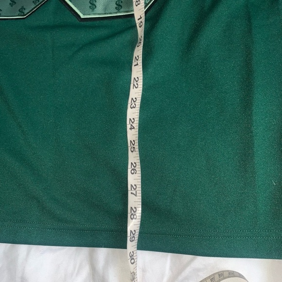 Supreme green monogram football jersey new with bag size Large - Picture 6 of 10